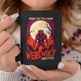 マインド・ザ・フルムーン 人狼 ハロウィン 不気味な人狼 コーヒーマグ 面白い贈り物