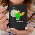 メロン 3 Melon メロンソーダ クリームソーダ カット 『デリシャス フルーツ』果物 リアル 面白い イラスト コーヒーマグ 面白い贈り物
