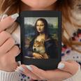 モナリサダヴィンチ プリントシャツ 柴犬とモナリサ コーヒーマグ 面白い贈り物