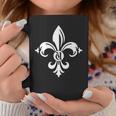 モノグラム アルファベット U & フルール・ド・リス コーヒーマグ 面白い贈り物