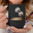 ヤシの木 夏 カラフル 胸 プリント ホリデー コーヒーマグ 面白い贈り物