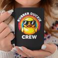 ラバーダッキークルーアイラブダックスラバーズファニーラバーダック コーヒーマグ 面白い贈り物