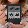 ラフティング シルエット 川 ラフト アウトドア ラフティング スポーツ コーヒーマグ 面白い贈り物