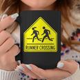 ランナー クロッシング サイン モチベーションを高める 面白い ランニング コーヒーマグ 面白い贈り物