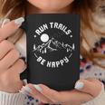 ラン・トレイルズ・バイ・ハッピー コーヒーマグ 面白い贈り物