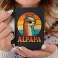 レトロ ヴィンテージ Alpapa アルパカ 恋人 ラマ 父の日 コーヒーマグ 面白い贈り物
