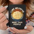 ヴィンテージ I Like Melonpan More Than People レトロ メロンパン コーヒーマグ 面白い贈り物