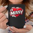 名前入り Missy I Love Missy コーヒーマグ 面白い贈り物