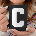 大文字 C アルファベット モノグラム イニシャル コーヒーマグ 面白い贈り物