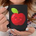 子供、女性、男性向けのミニマルな甘いリンゴ コーヒーマグ 面白い贈り物