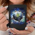 宇宙地球動物グループシーン コーヒーマグ 面白い贈り物