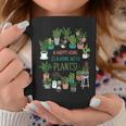 幸せな家は植物のある家です「A Happy Home Is A Home With Plants」- 観葉植物の園芸 コーヒーマグ 面白い贈り物