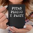 愉快なスペインの飲酒 男性用 引用句 Putas Perico Y Party コーヒーマグ 面白い贈り物