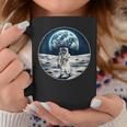 月面着陸 地球 グラフィック コーヒーマグ 面白い贈り物