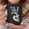 猫がギターベースを弾く コーヒーマグ 面白い贈り物