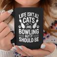 猫とボウリング 面白いボウラー ボウリング コーヒーマグ 面白い贈り物