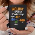 生物学教師 Fueled By Atp 面白い教師 生物学者ギフト コーヒーマグ 面白い贈り物
