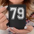 番号 79インチ ホワイト コーヒーマグ 面白い贈り物