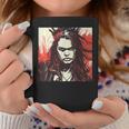 真面目な女王 野生の髪と尖った王冠 コーヒーマグ 面白い贈り物