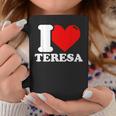 私はテレサが大好きです コーヒーマグ 面白い贈り物