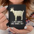 私は本当にヤギが好きです コーヒーマグ 面白い贈り物