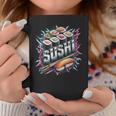 稲妻と閃光の寿司ティー 日本料理 コーヒーマグ 面白い贈り物