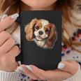 素敵で面白い覗き見犬 キャバリアキングチャールズスパニエル コーヒーマグ 面白い贈り物