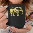 象の贈り物野生生物保護動物園動物動物学アフリカ コーヒーマグ 面白い贈り物