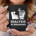 透析tシャツ 透析患者用 透析は排水 コーヒーマグ 面白い贈り物