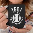 還暦祝い＆野球ファン向けプレゼント ワンポイント ゼッケン60 かっこいい【両面プリント】 コーヒーマグ 面白い贈り物