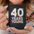 面白 40 Years Young Happy 40Th Birthday シャツ メンズ レディース コーヒーマグ 面白い贈り物