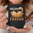 面白い 猫 ローリング ファティ 男女兼用 猫 コーヒーマグ 面白い贈り物