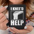 面白いacl膝手術 I Kneed Help 膝半月板ギフト コーヒーマグ 面白い贈り物