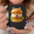 面白いtシャツ 柴犬 犬 イヌ ハンバーガー メンズ 犬好き グッズ かわいい おもしろ 面白い 服 ネタ コーヒーマグ 面白い贈り物