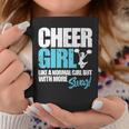 面白いチアリーダーシャツ かわいいチアリーディングガールギフト コーヒーマグ 面白い贈り物