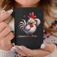 面白い動物、友人や家族のための素晴らしいチキン コーヒーマグ 面白い贈り物
