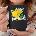 面白い臓器ボディパーツ肝臓の恋人ない戦闘機 コーヒーマグ 面白い贈り物