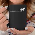 馬の線路、馬蹄、乗馬。 コーヒーマグ 面白い贈り物