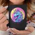 鮮やかなユニコーン マジック ファンタジー ムーンライト コーヒーマグ 面白い贈り物
