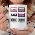 80 年代のロック カセットシャツ男性ヴィンテージ ロック カセット テープ コーヒーマグ 面白い贈り物