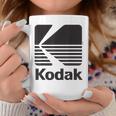 80年代ヴィンテージコダックロゴ ブラック コーヒーマグ 面白い贈り物