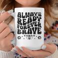 Always Ready Forever Brave 消防士 消防士 コーヒーマグ 面白い贈り物