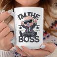 Baby Boss I'm The Boss レトロ Like A Boss キッズ コーヒーマグ 面白い贈り物