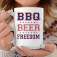 Bbq Beer Freedom コーヒーマグ 面白い贈り物