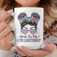 Bruh It's My 8Th Birthday Girl Eight 8 Years Old Birthday Coffee Mug Personalized Gifts