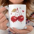 Cerezas Coquette Chica Aesthetic Taza de café Regalos divertidos