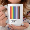 Colors Of Love Lgbt Flag Pride Month トランスジェンダー レインボーtシャツ コーヒーマグ 面白い贈り物