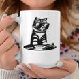 Cool Dj Cat ビニールレコード愛好家 コーヒーマグ 面白い贈り物
