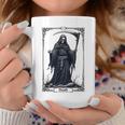 Death Tarot Card 13 Craft Gothic Reaper Aesthetic コーヒーマグ 面白い贈り物