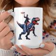 Dino Abraham Lincoln 4Th Of July Boys American Flag コーヒーマグ 面白い贈り物